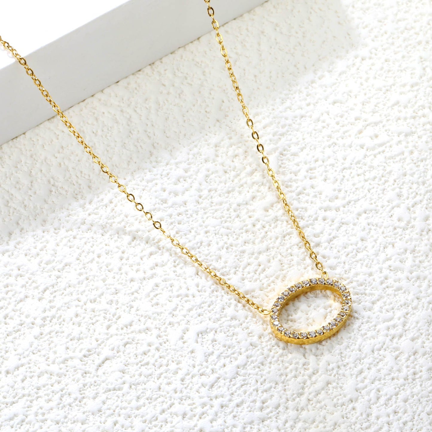 Celeste Oval Necklace