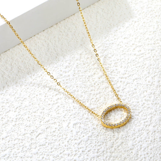 Celeste Oval Necklace