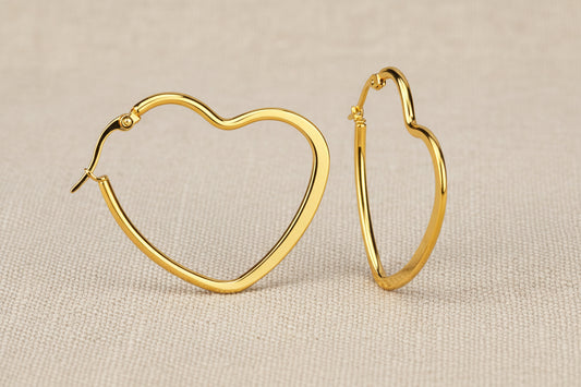 Eterna Heart Earrings