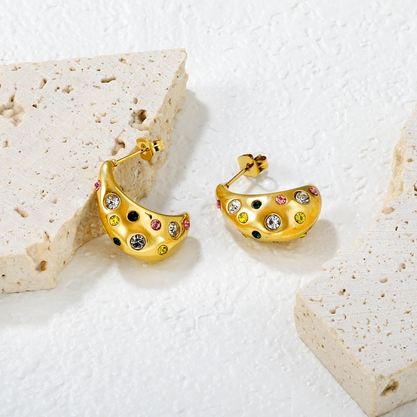 Velora Crystal Studs