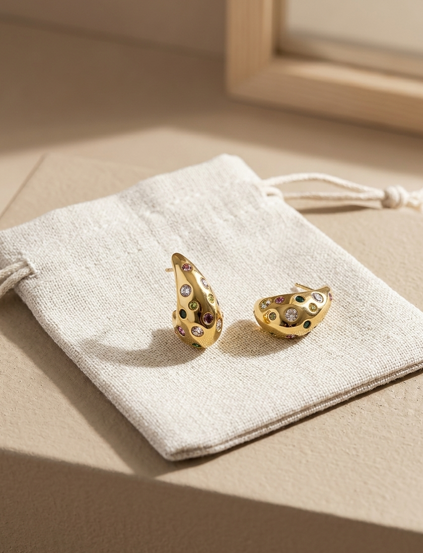 Velora Crystal Studs