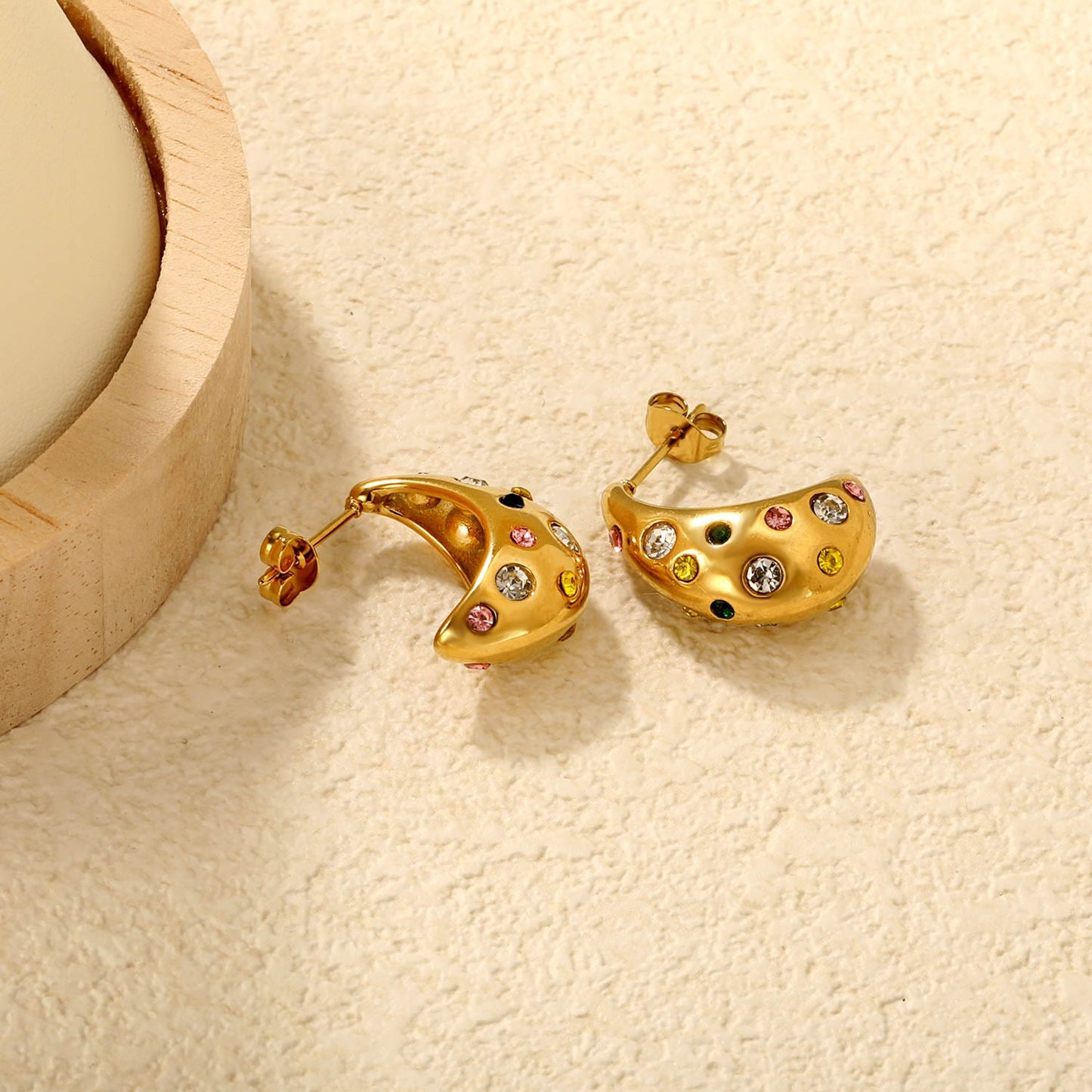 Velora Crystal Studs