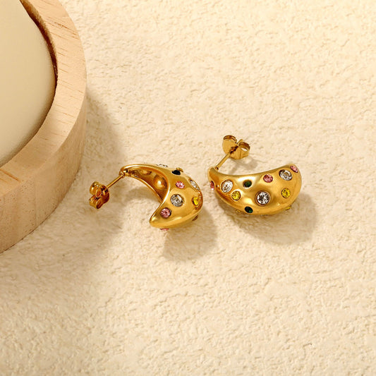 Velora Crystal Studs