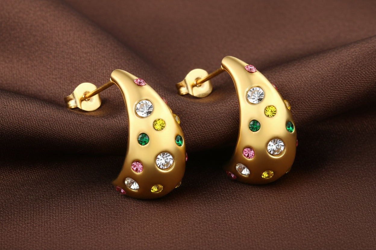 Velora Crystal Studs