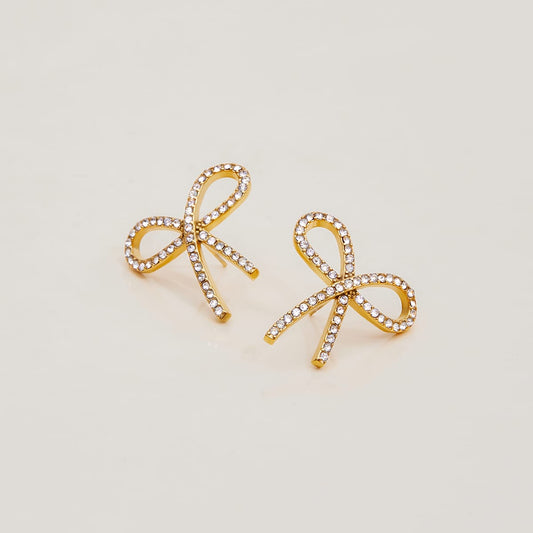 Aria Bow Earrings
